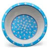 Decorative Handicraft Blue Pottery Large Dinner Serving Bowl