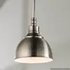 stylish handmade metal pendant lamp