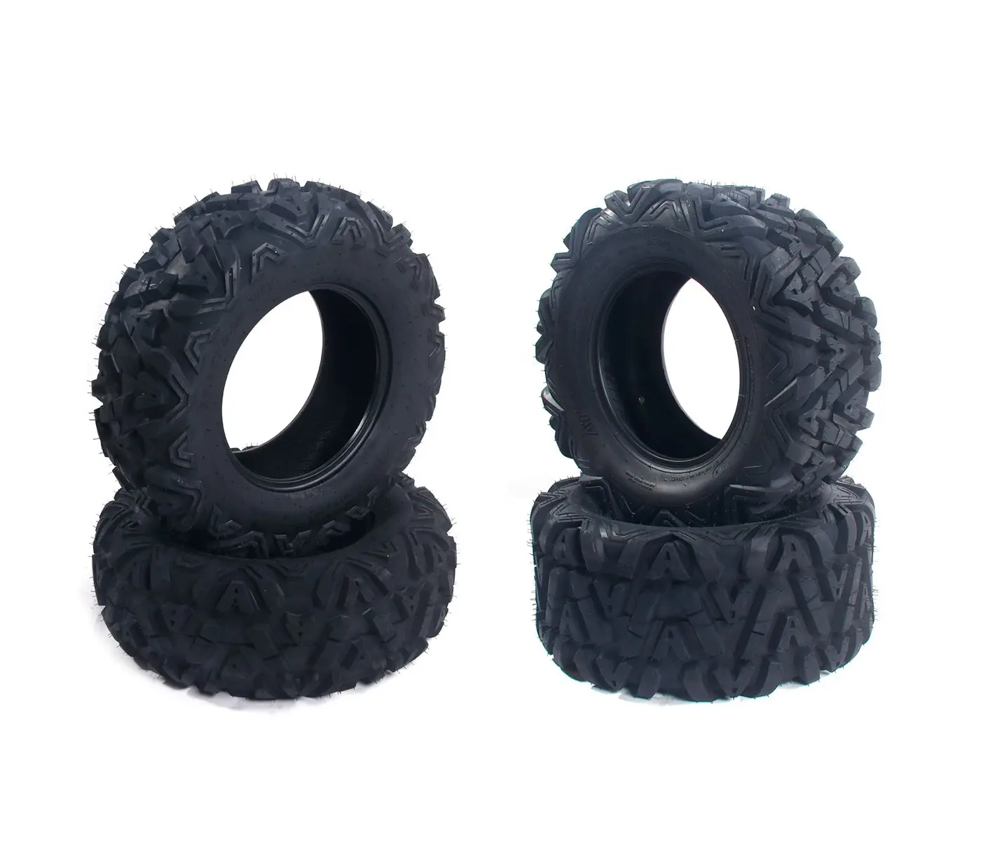 2009-2014 YAMAHA GRIZZLY 550 BEAR CLAW 25/" ATV TIRES SET 4 25X8-12 25X10-12