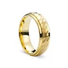 Private Label Jewelry Supplier OEM Tungsten Ring With Gold Plated