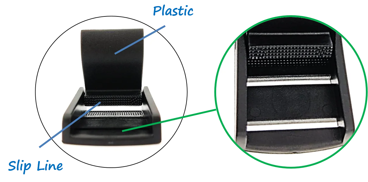 OEM wholesale plastic webbing strap cam buckle