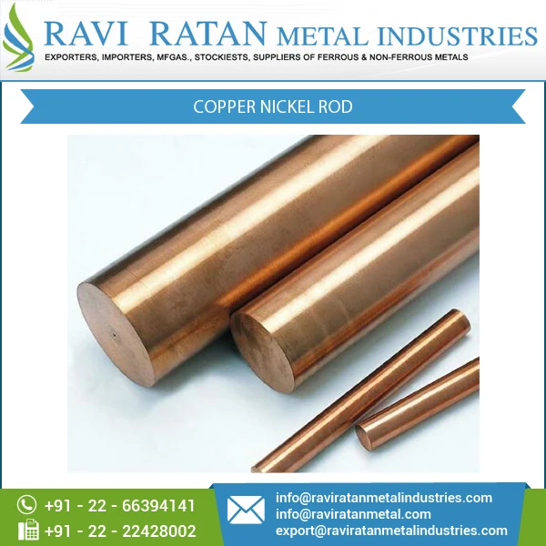 leading exporter of durable standard copper nickel rod/ copper