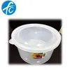 cheap clear color round shape plastic food containers made in malaysia