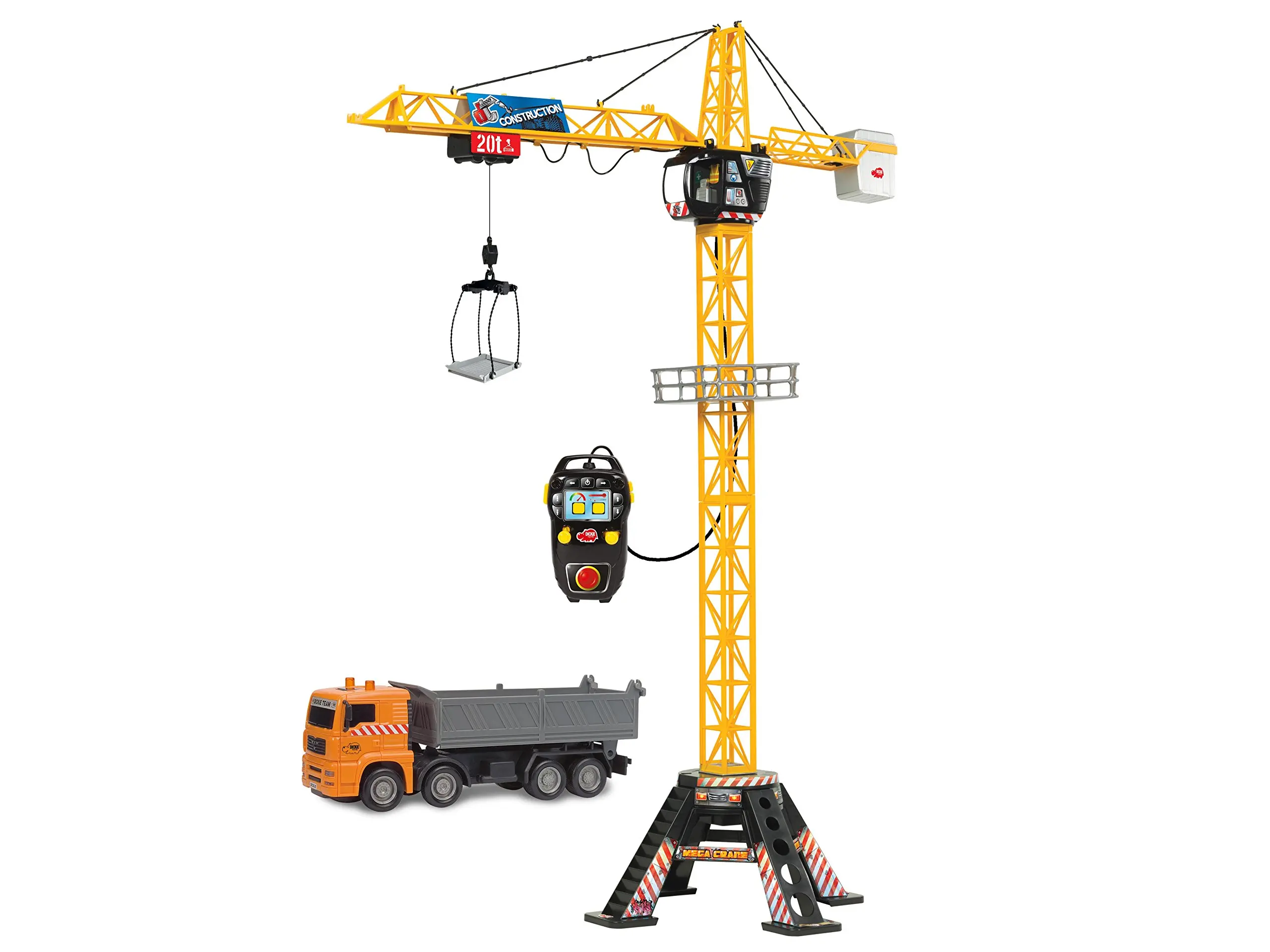 dickie toys majorette giant crane