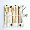 Biodegradable Utensils Cutlery Custom Spoon Fork Case Travel Set