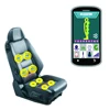 car seat W/Bluetooth Massage/Heating device via smart phone or Car Monitor