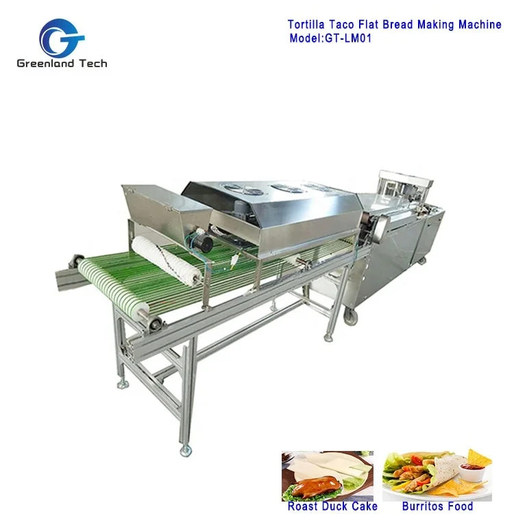 Gtlm01 Multifunctional Automatic Soft Taco Burritos Food Flat Bread