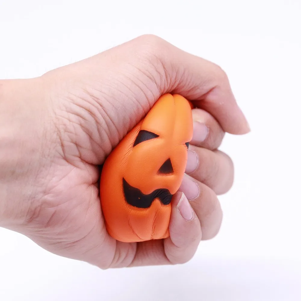 squishy pumpkin soap