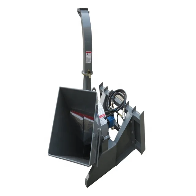 Ce Approved Skid Steer Mounted 8 Inch Wood Chipper - Buy 3 Point Hitch ...