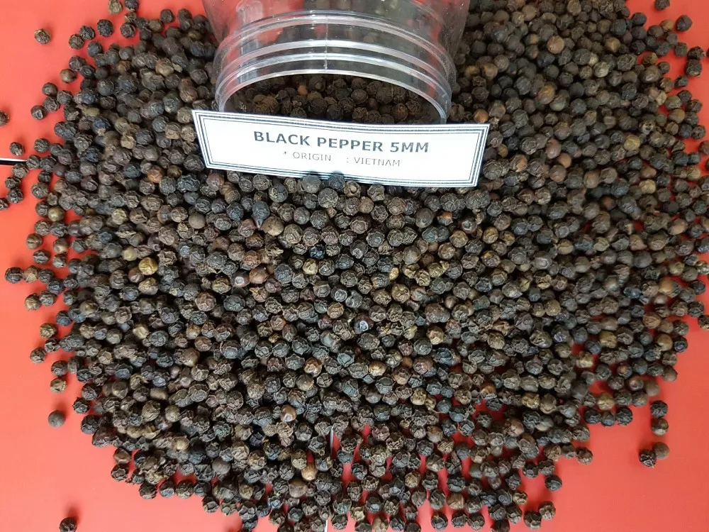 Black Pepper 5mm Bulk For Sales Buy Spices,Black Pepper,Vietnam Black Pepper Product on