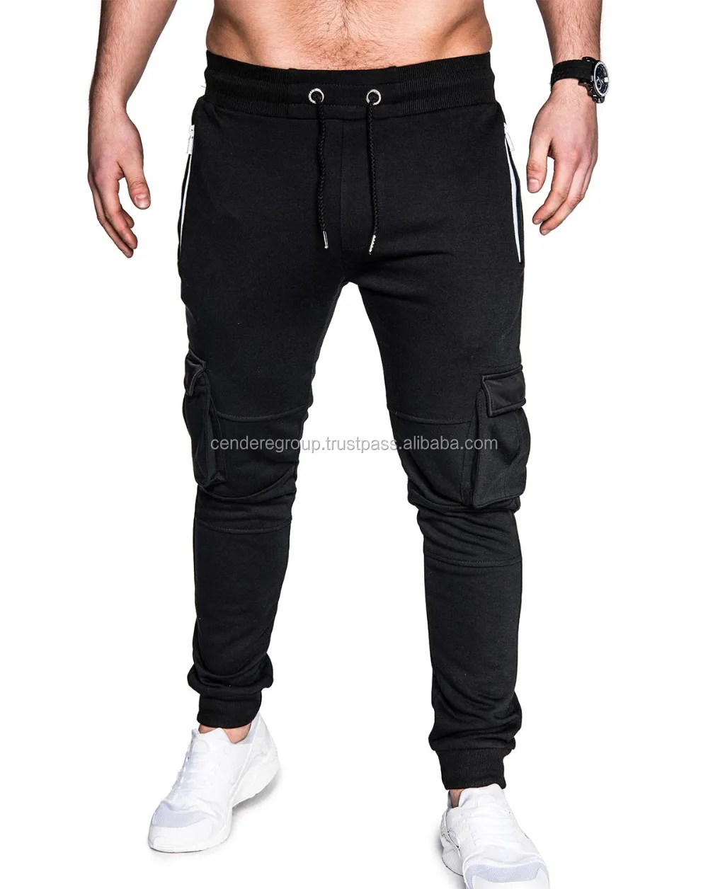 mens slim tracksuit bottoms