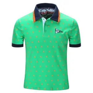 OEM wholesale new fashion printed 100% cotton soft mens polo t shirt OEM wholesale new fashion printed 100% cotton soft mens polo t shirt