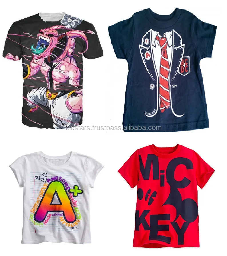 3d Printed Best Selling T Shirts For Kids - Buy Kids Wear Thailand ...