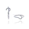 Handmade Sterling Silver 925 Question Mark Diamond Ring, Pave Fashion Ring, Wholesale Jewelry