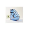 sky blue colour glass diamond lantern