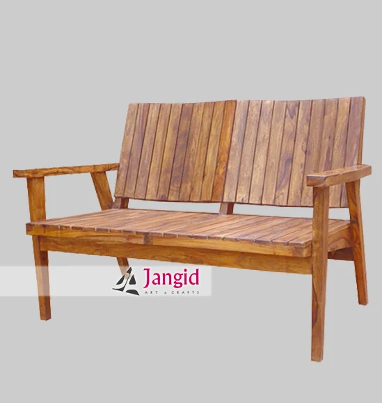 Sheesham Wooden Furniture Bench With Back Buy Indoor