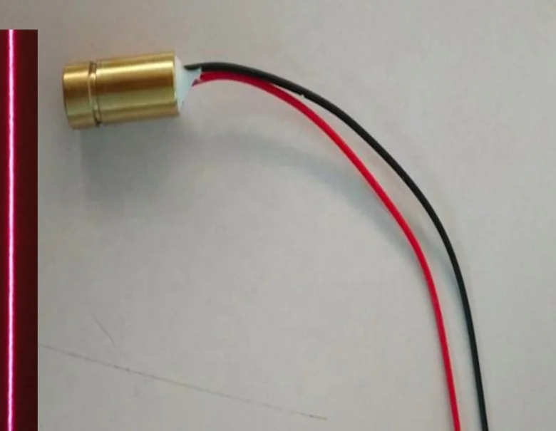 red laser line diode module 9x21mm Working voltage 3V 650nm 635nm Dia. 9mm for laser leveling