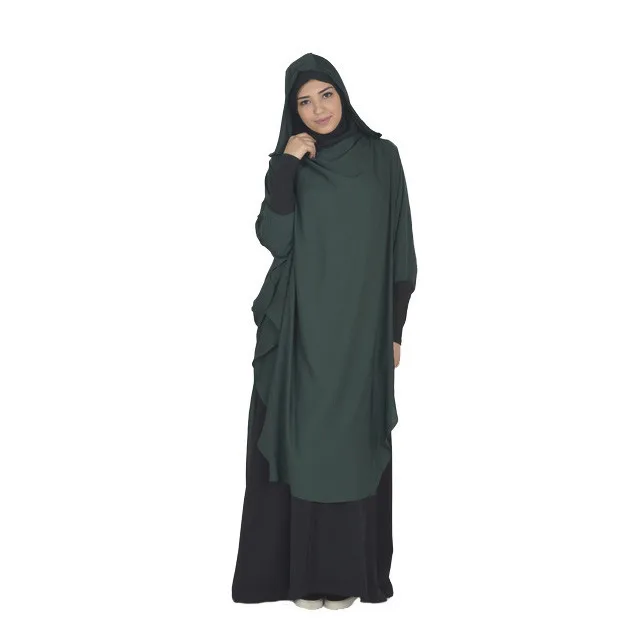 Jilbab Muslimah Fashion - Buy Two Piece Hood Jilbab,Muslims ...