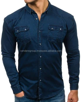 dark blue dress shirt