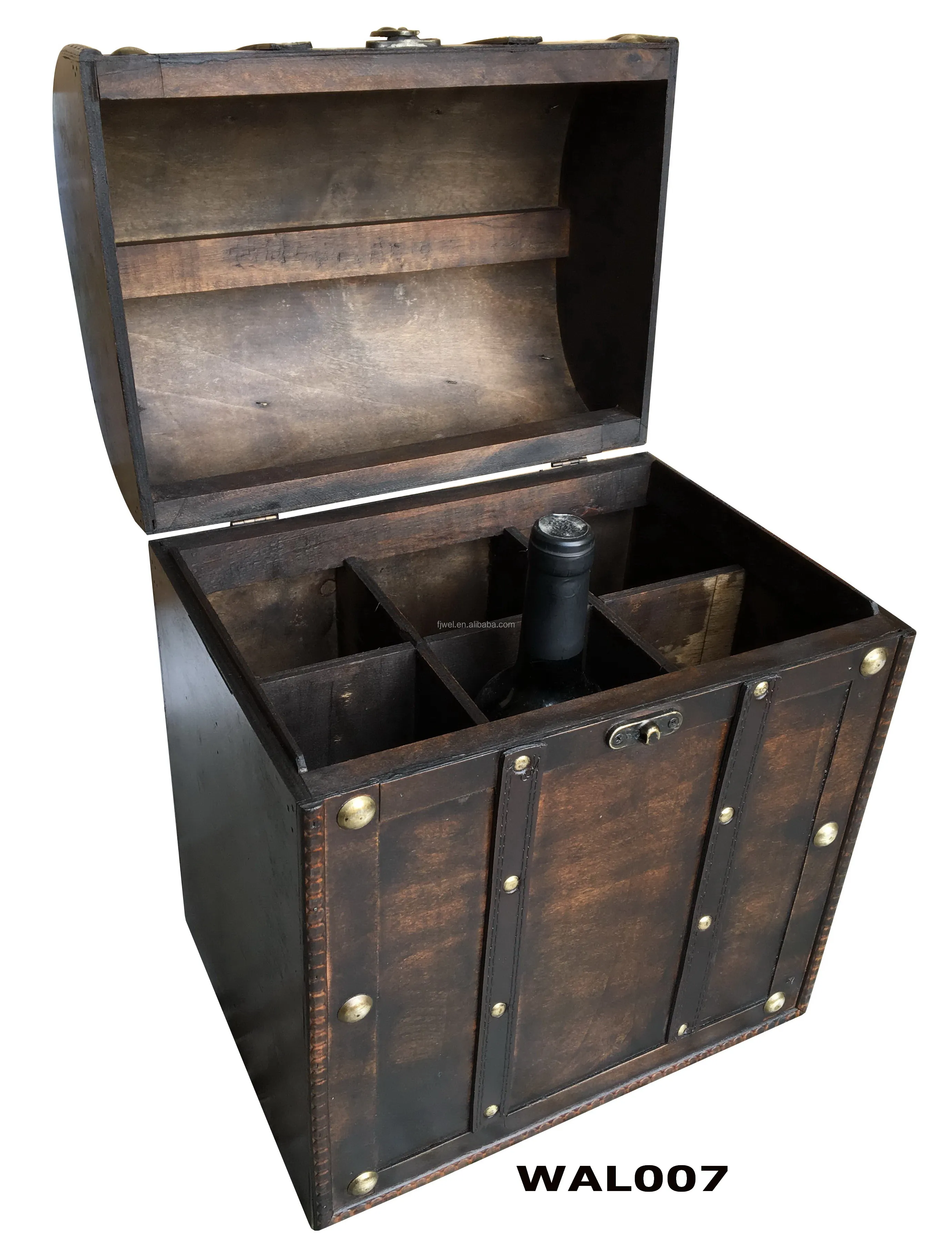 Antique Wooden Wine Box 6 Bottles Buy Cheap Wine Bottles,Empty Wine