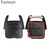 No battery clamp cover 2 button remote car key shell for Opel Zafira Omega Vectra