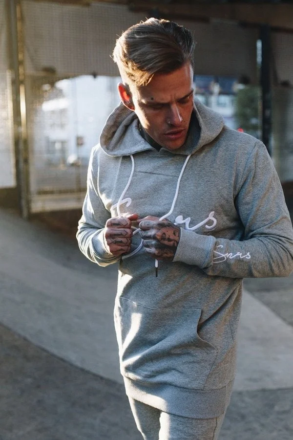 AGA_153 Custom Sportswear Long Sleeve Mens Tracksuit / Sweat suit / Mens sweatsuit