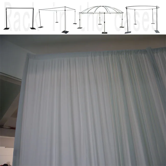 Curved Pipe And Drape Pipe And Drape Bases Round Backdrop Buy