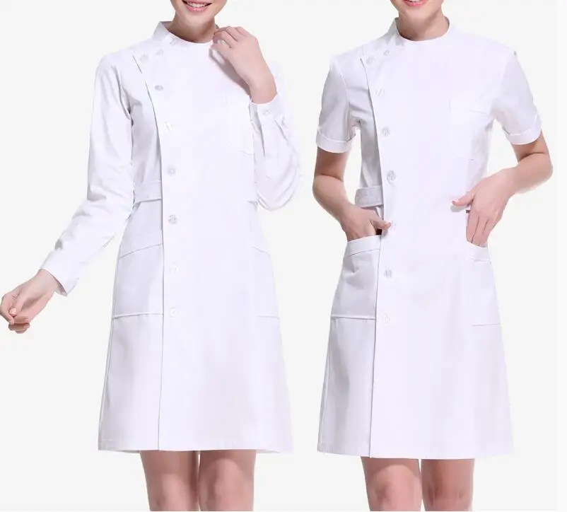 white nursing dress