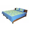 Indian 100% cotton kantha bedsheet with 2 pillow covers