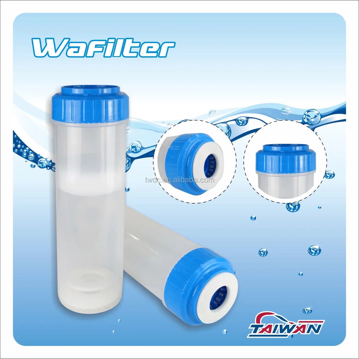 Empty Water Filter Cartridge For Water Filtration Refillable Canister