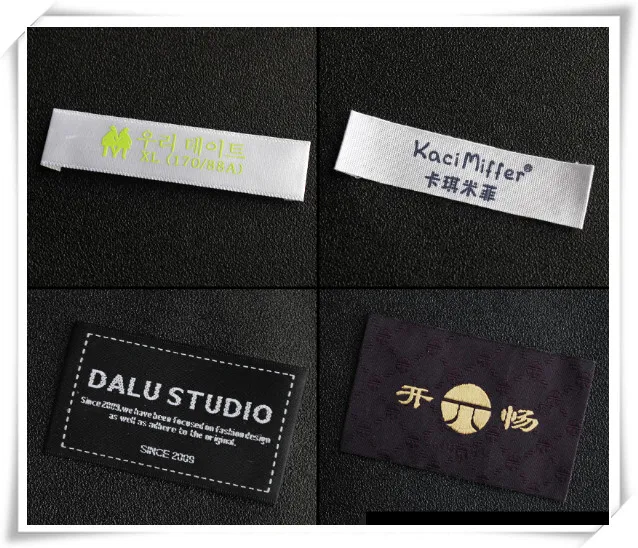 Any Size Designs Woven Label,Neck Labels,Main Clothing Label - Buy ...