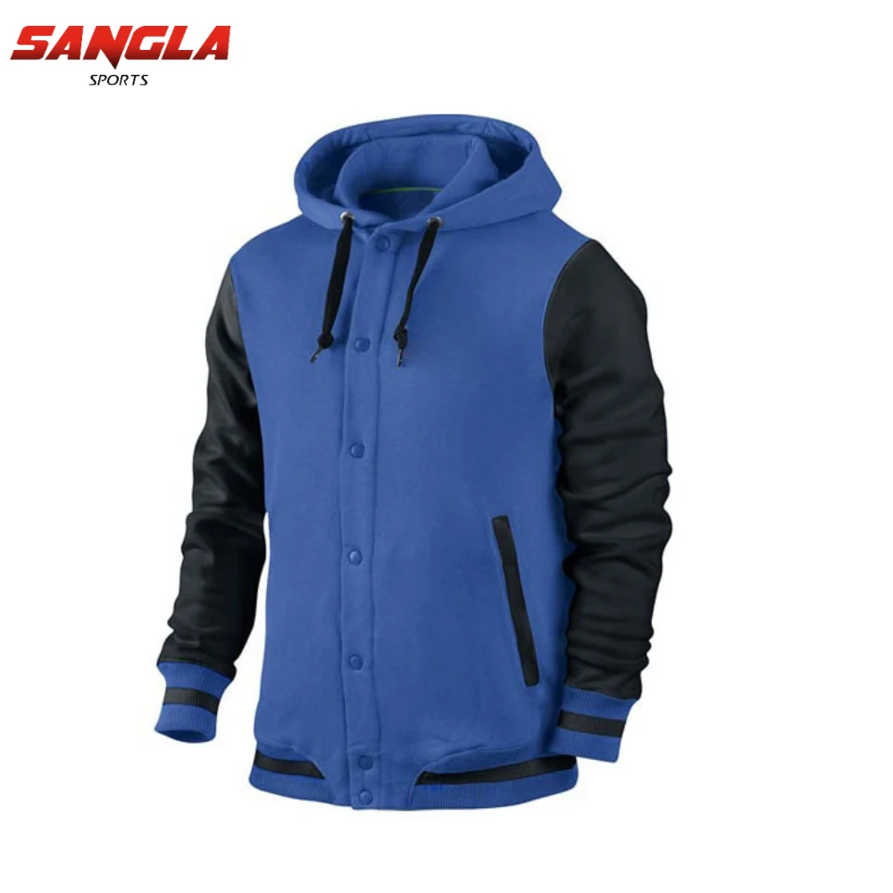 Factory Wholesale Printed Varsity Jackets Custom Plain Men Polyester