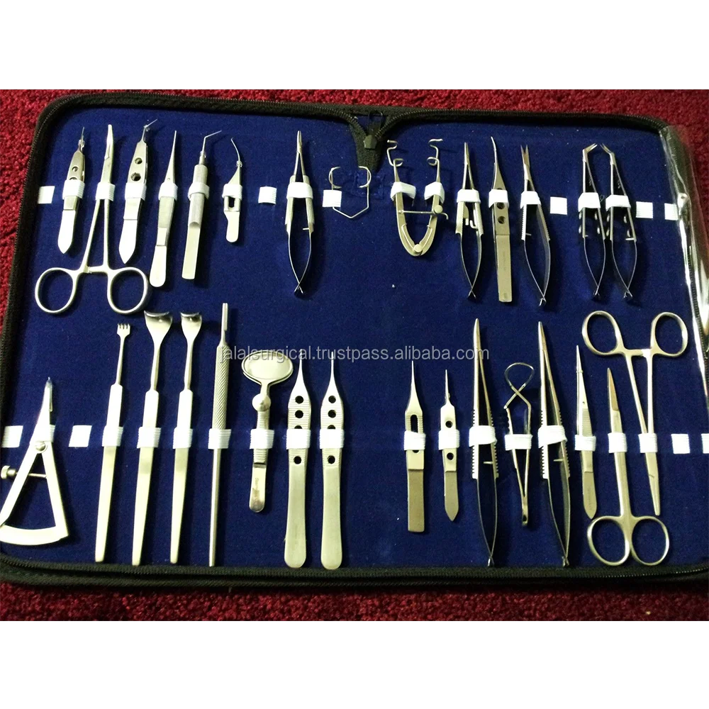 30 pieces german stainless steel cataract set cataract surgery