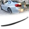 For BMW 3-Series F30 F80 4D Sedan High Kick Trunk Spoiler Performance Type Wing 2012-2018 ABS