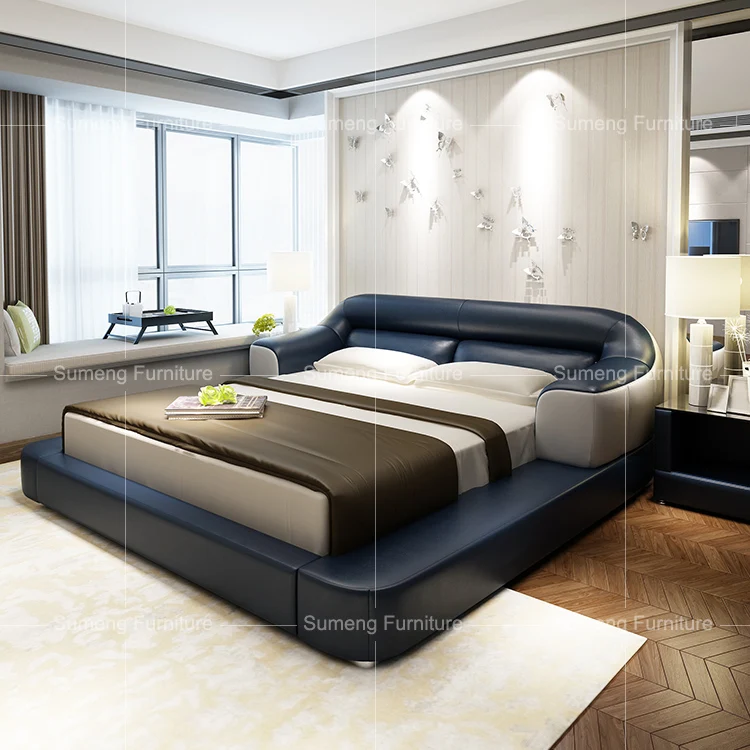 Italian Style Bedroom Furniture Wooden Leather Bed View Italian Style Bedroom Furniture Wooden Leather Bed
