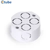 20mm PVC 4/8 holes looping box Junction box