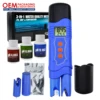 3-in-1 ORP Redox PH Temperature Combo Meter Tester Water Quality Aquarium w/ EXTRA Electrode (OEM Packaging Available)