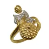22 Kt Solid Fine Yellow Gold Engagement Wedding Women Finger Ring 5.280 Grams