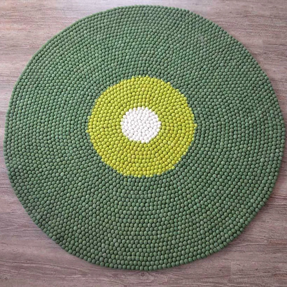 Fbr 001 Round Felt Ball Rug 100 Eco Friendly New Zealand Wool Felted And Stitched By Talented And Skilled Artisans Of Nepal Buy Wool Ball Rug Nepal Felt Rug Felt Ball Rugs Product On Alibaba Com