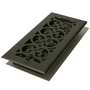 Buy Decor Grates Scroll Floor Wall Register Black 6 Quot X