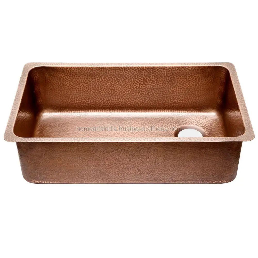 copper sink bathroom