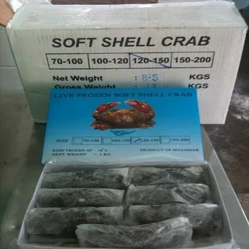 crab shell soft thailand larger