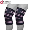 Wholesale multi functional Powerlifting Knee Wraps for Squats Weight lifting Gym Knee Supports