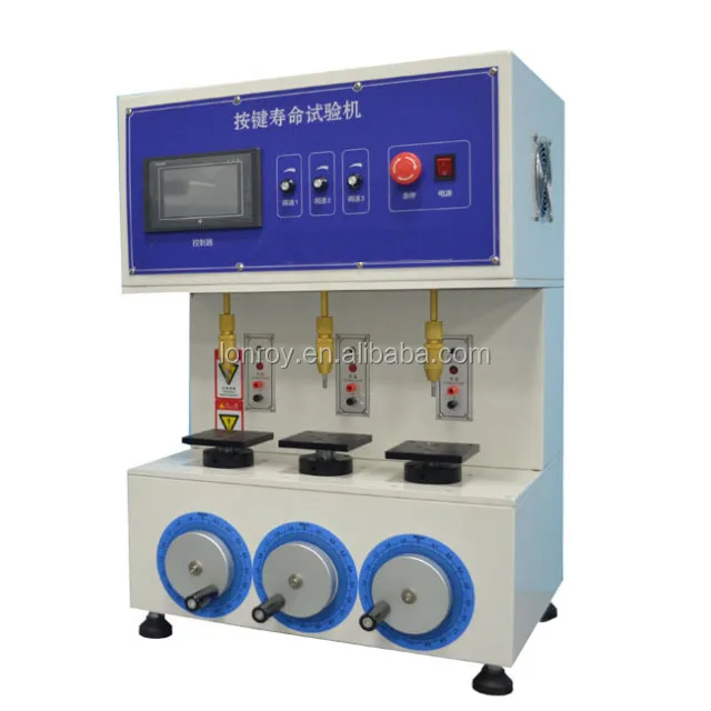 Three-axis Switch Key Life Tester Mobile Phone/Computer Key Life Testing Equipment Button Life Test Machine