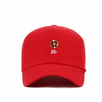 custom red baseball cap