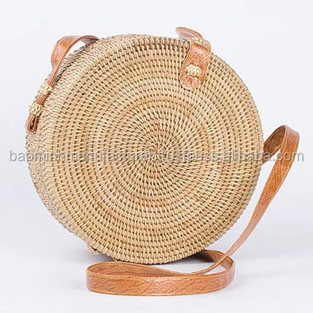 woven basket bag