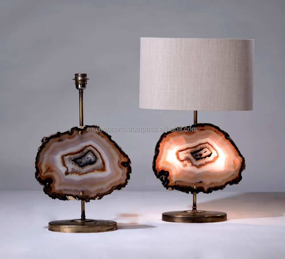 stone base table lamps