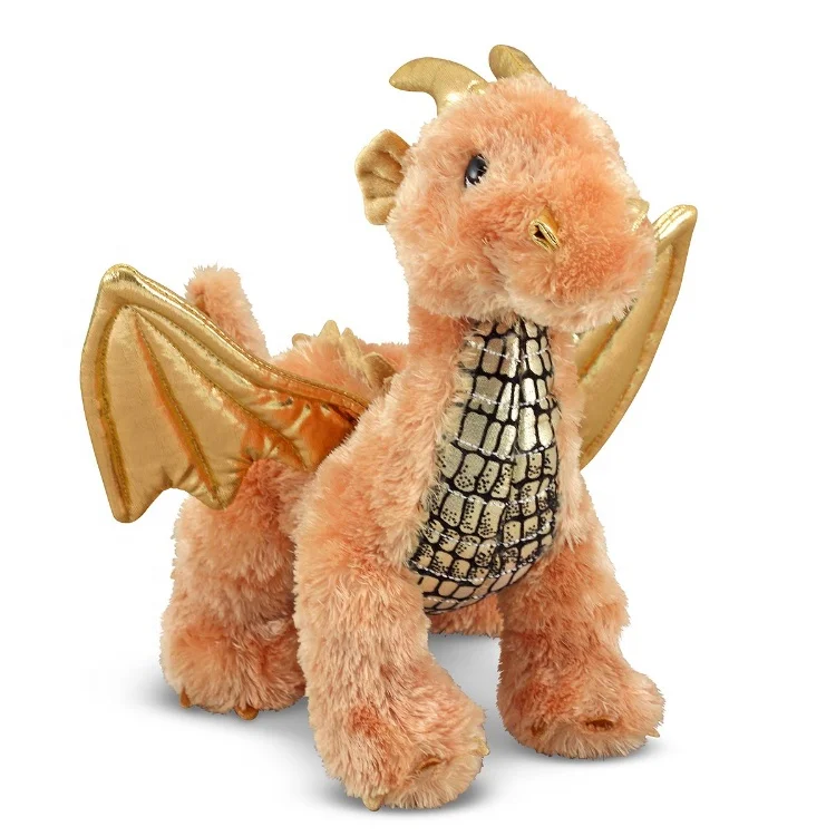 soft plush zephyr luster dragon stuffed animal toys with sound