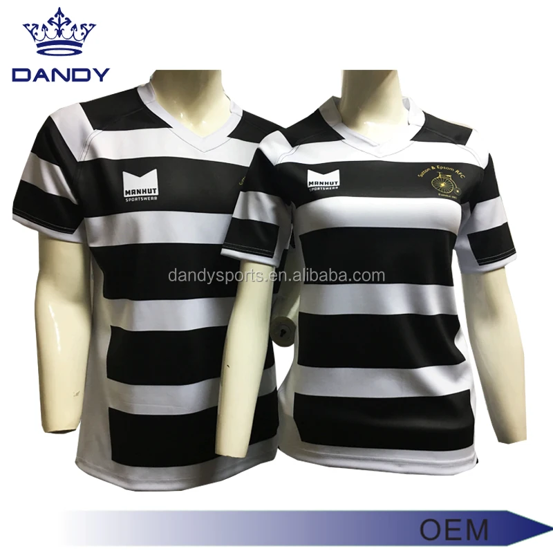 Dry Fit Sports Rugby Clothes 100 Polyester Rugby League Uniforms