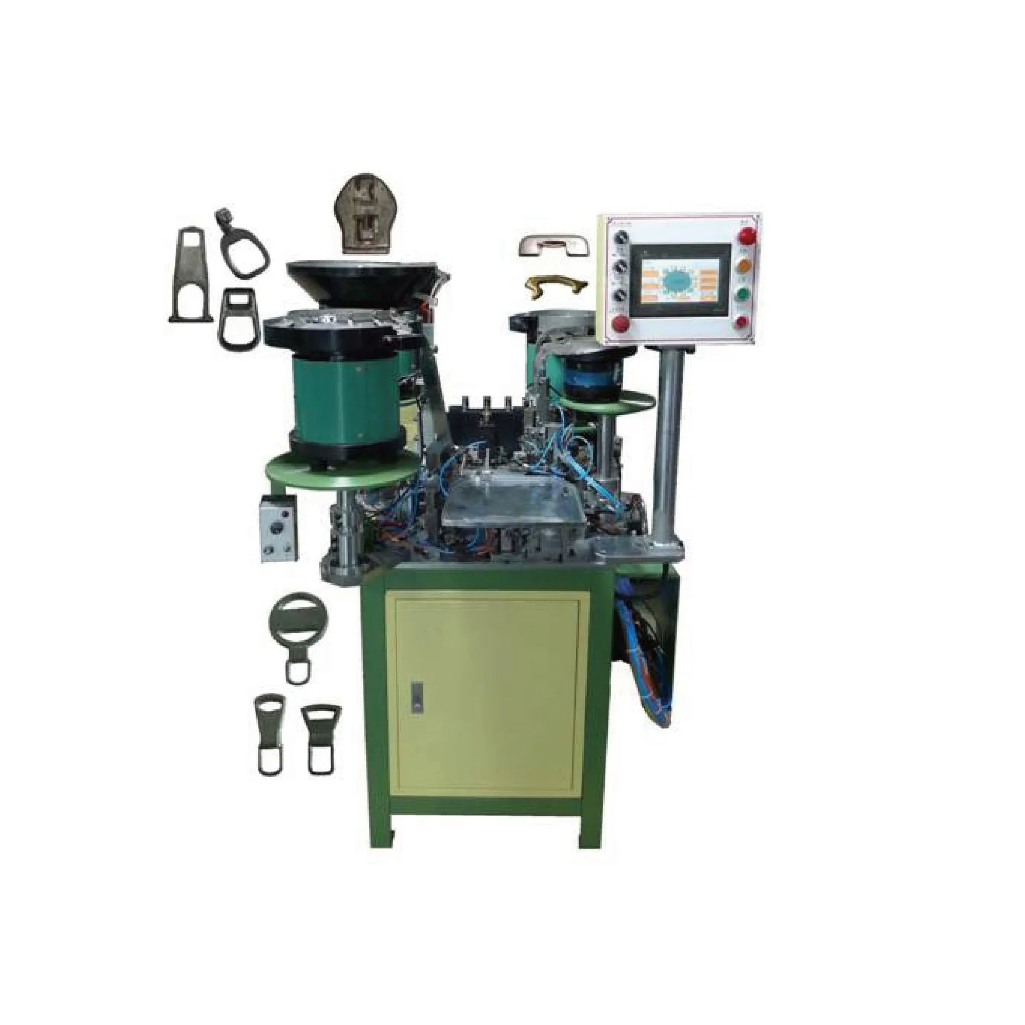 
auto assembling machine for slider making 